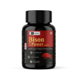 NuArcane Bison Power Capsules with Horny Goat Weed - 60 capsule