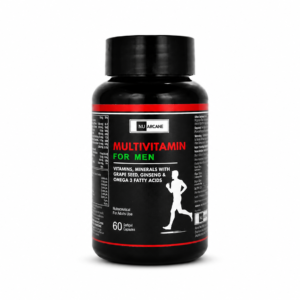 Multivitamin for Men, with Grape Seed, Ginseng and Omega 3 Fatty Acids, 60 Softgel Capsules